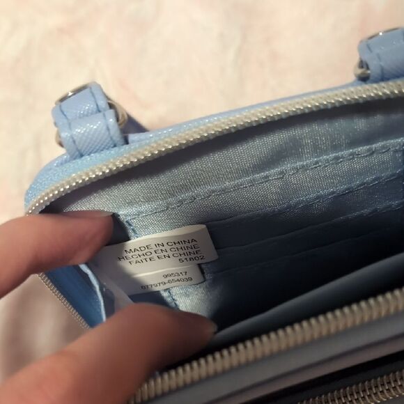 NEW Light Blue Crossbody Bag - Picture 13 of 14